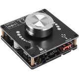 HIFI-stereo Bluetooth versterker - 2x50W - 8-26V - BT 5.0 - 502M - Zwart