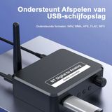 Bluetooth Audio Ontvanger - Bluetooth 5.1 Receiver - SPDIF/Optisch/3.5mm Jack/AUX/Tulp (RCA)