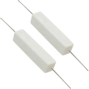 Weerstanden 18 Ohm - 9 Watt - 5% - 2 stuk