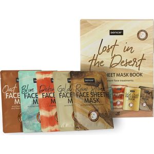 Sence Collection - Gezichtsmaskers Geschenkset - Lost in the Desert - 5 x 20ml