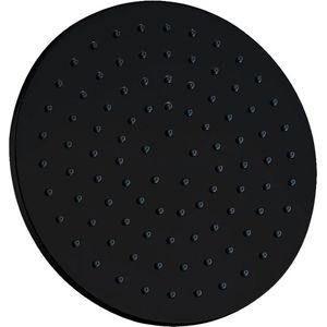 Hoofddouche Wiesbaden Nala Rond 25 cm Mat Zwart
