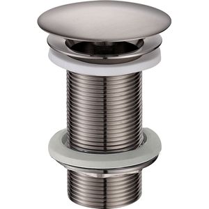 Wiesbaden - Caral - Vaste Waste - Geborsteld Staal - Aansluiting 5/4 inch