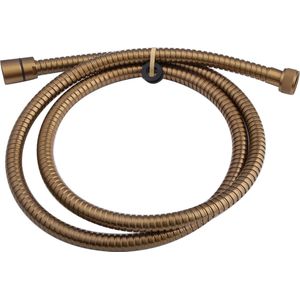 Mueller Bronzo luxe metalen doucheslang 150cm geborsteld brons