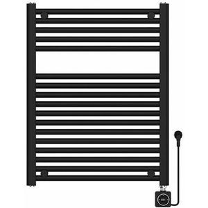 Elektrische radiator wiesbaden elara 76.6x60 cm smart wifi mat zwart