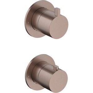 Hotbath - ACE - Inbouw Thermostaatkraan - Koper Geborsteld PVD