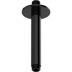 Plafondbuis hotbath ace 15 cm gepolijst zwart pvd
