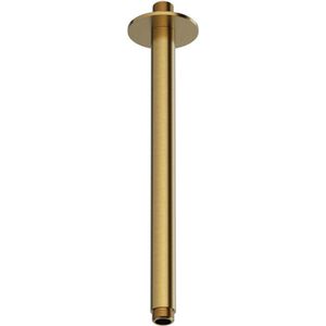 Plafondbuis hotbath ace 30 cm geborsteld messing pvd
