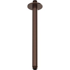 Hotbath Ace Plafondbuis - 30cm - rond - Geborsteld Koper PVD
