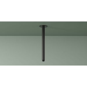 Hotbath Ace AC453 plafondbuis 30cm - geborsteld zwart pvd