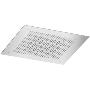 Hotbath Ace Hoofddouche - inbouw - vierkant - 38x38cm - PVD - Geborsteld koper AC148BCP