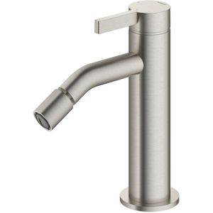 Hotbath Ace Bidetkraan - zonder waste - Geborsteld Nikkel AC018GN