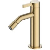 Bidetmengkraan hotbath ace 15.5 cm geborsteld messing pvd