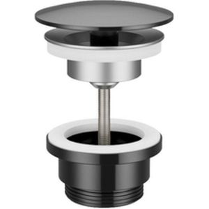 Afvoergarnituur 114 mm voor gootsteen met gat 90 mm koper antiek