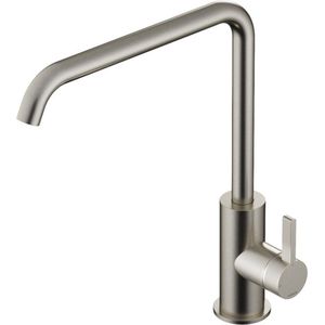 Keukenmengkraan Hotbath Ace Met draaibare uitloop 29 cm Geborsteld Nikkel