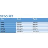 Blouse - Blauw - Polyester - Hawaii Print