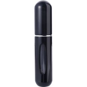 Somstyle Mini Parfum Flesje Geschikt voor Reis - 5ml - Flacon - Parfum Verstuiver - Navulbaar - Zwart