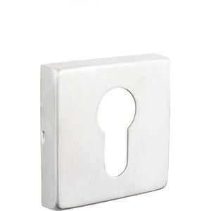 Lavuzo Cilinderrozet RVS vierkant | Per Set