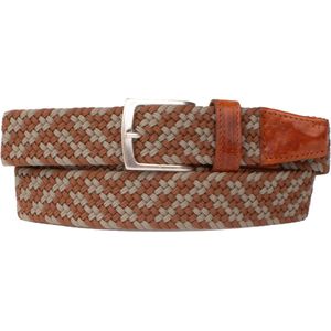 Presly & Sun Heren - Leren Riem - 85 cm - Cognac - 35-44