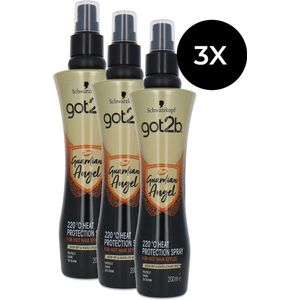 Schwarzkopf Got2b Guardian Angel Protection Spray - 3 x 200 ml