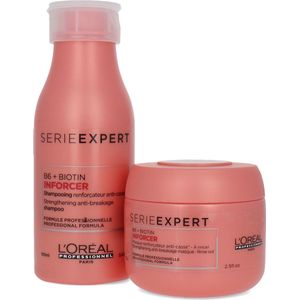 L'Oréal Professionel Serie Expert Inforcer Shampoo + Mask - 75 ml + 100 ml