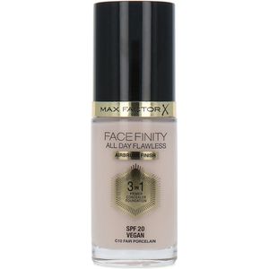 Max Factor Facefinity All Day Flawless 3 in 1 Airbrush Finish Foundation - C10 Fair Porcelain