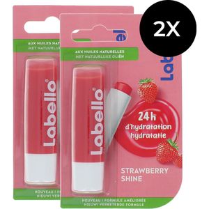 Labello Duopack Lippenbalsem - Strawberry Shine