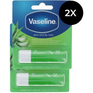 Vaseline Lip Therapy Duopack Lippenbalsem - Aloe Vera