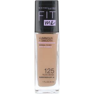 Maybelline Fit Me Luminous + Smooth Foundation - 125 Nude Beige