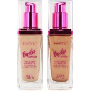 Technic Body Glimmer Face & Body Illuminator - Sunset & Sunrise
