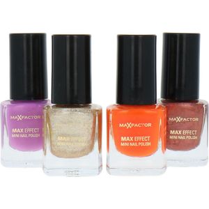 Max Factor Set 37 Mini Nagellak - 4 x 4.5 ml (set van 4)