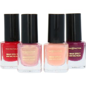 Max Factor Set 40 Mini Nagellak - 4 x 4.5 ml (set van 4)