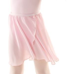 Dancer Dancewear® Balletrokje ""Symfonia"" | in het ROZE | Wikkelrokje voor dames | Voile rokje | Maat L/XL | maat 40/42