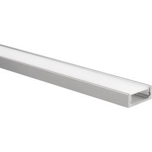 LED strip profiel Felita aluminium extra laag 1m incl. melkwitte afdekkap