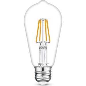 Yphix E27 LED filament lamp Edison Atlas ST64 8W 2700K dimbaar - ST64