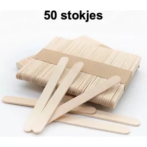 300 Stuks Houten IJsstokjes – 15 Cm X 1,8 Cm – Natuurlijk Hout Voor Knutselen, Lolly’s, Modelbouw & Meer