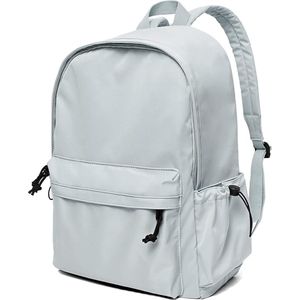 SHOP YOLO-schooltassen meisje-waterdicht-Laptoptassen 14 inch-lichtblauw