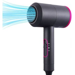 Bolture Fohn met Diffuser voor Krullen - Hair Dryer - Haarfohn - Reisfohn - Kappersfohn - Haardroger - Ionisch - 3 Standen - 2000W