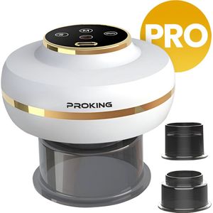 PROKING Smart Cupper - Elektrische Cupping Cup - Cellulitis Massage Apparaat - Infrarood - 2 Cups