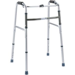 Lichtgewicht looprek - Inklapbaar - Opvouwbaar - Eenvoudig in hoogte te verstellen