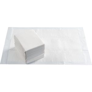 SecoBed incontinentie bed onderleggers - Wegwerp onderleggers - 60x90 cm - 25 stuks - Matrasbeschermers - kleur Wit