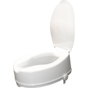 Toiletverhoger 15 cm met deksel / wc-bril. Verhoogd het toilet / wc met 15 cm