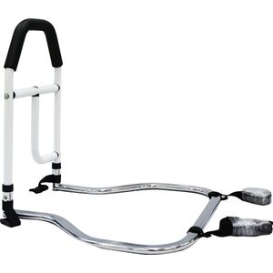 MultiMotion - Bedsteun - Wit met Zwart - Transfeurbeugel - Zachte Handgreep