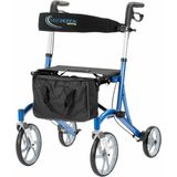 Multimotion Cruiser Lichtgewicht Design Rollator - Rood - Grote Wielen