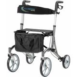 Multimotion Cruiser Lichtgewicht Design Rollator - Rood - Grote Wielen