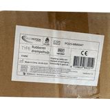 Rubberen Drempelhulp - Antislip - Oprijplaat Drempelhelling - 100 cm Breed - 4 mm Hoogte