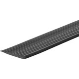 Rubberen Drempelhulp - Antislip - Oprijplaat Drempelhelling - 100 cm Breed - 4 mm Hoogte