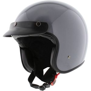 Vito Grande (grote maat) jethelm nardo grijs XXXXL - Motorhelm Scooterhelm