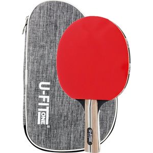 U Fit One 1 Stuk Premium Tafeltennis met Opbergtas- Tafeltennisbatjes - Table Tennis Racket - Pingpong - Tafeltennisbat - 3 Star