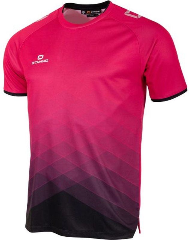 Stanno - Altius Shirt - Rood - 100% Gerecycled Polyester - Vochtregulerend