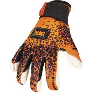 Stanno Junior keeperhandschoenen Blaze oranje/zwart